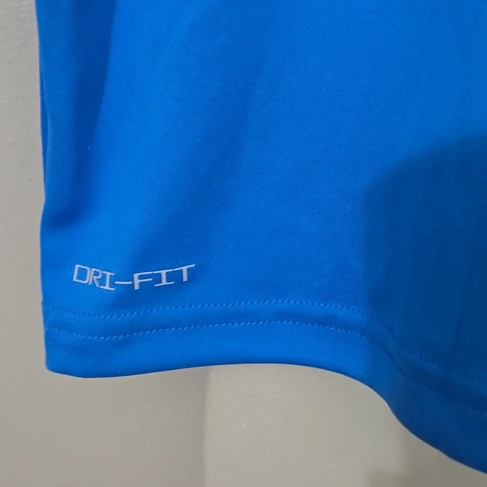 Nike Swim Blue Dri-FIT T-Shirt Size XL
